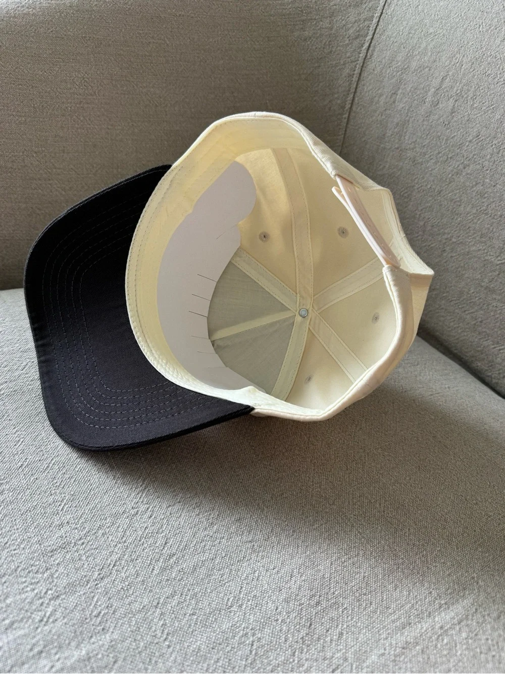 Uncommon James Raising Hell Snapback Hat Black Cream